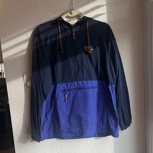 L.L. Bean Two-Tone Women’s Hooded Windbreaker Outdoors Gorpcore